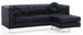Pompano - Micro Suede Sofa Chaise
