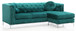 Pompano - Micro Suede Sofa Chaise