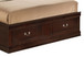 Louis Phillipe - Bookcase Storage Bed