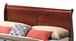 Panel Sleigh Bed