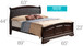 Panel Sleigh Bed Elegantly Crafted