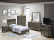 Bed With Transitional Design Stylish