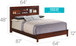 Bed With Transitional Design Stylish