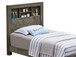 Bed With Transitional Design Stylish