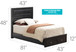 Elegant Storage Bed For Cozy Spaces