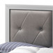 Padded Headboard Bed