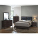 Padded Headboard Bed