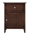 Izzy - 1 Drawer /1 Door Nightstand