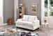 Stylish Transitional Loveseat For Two