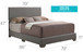 Elegant Platform Bed For Relaxed Spaces