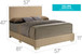 Elegant Platform Bed For Relaxed Spaces