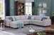 Cooper - Sectional Sofa With Ottomans And Cupholder