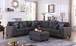 Cooper - Sectional Sofa With Ottomans And Cupholder