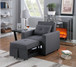 Zoey - Convertible Sleeper Chair With Side Pocket