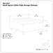 Harrison - Upholstered Coffee Table Storage Ottoman