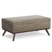 Owen - Multifunctional Square Coffee Table Storage Ottoman