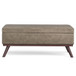 Owen - Multifunctional Square Coffee Table Storage Ottoman