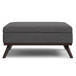 Owen - Multifunctional Square Coffee Table Storage Ottoman