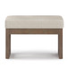 Milltown - Upholstered Ottoman Bench