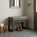 Milltown - Upholstered Ottoman Bench