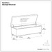 Hamilton - Upholstered Storage Ottoman