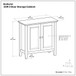 Amherst - Handcrafted Low Storage Cabinet