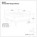 Mariah - Upholstered Lift Top Table Storage Ottoman