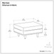 Morrison - Handcrafted Ottoman