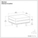 Morrison - Handcrafted Ottoman