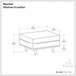 Morrison - Handcrafted Ottoman
