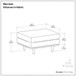 Morrison - Handcrafted Ottoman