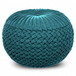 Grafton - Handcrafted Round Pouf