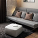 Nate - Handcrafted Square Pouf