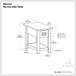Monroe - Handcrafted Side Table