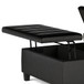 Ellis - Coffee Table Storage Ottoman Contemporary Design