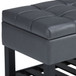 Saxon - Upholstered Transitional Storage Ottoman Bench