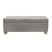 Soft Close Upholstered Storage Bench, Convenient Design