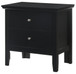 English Dovetailed Drawers Nightstand