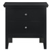 English Dovetailed Drawers Nightstand