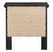 English Dovetailed Drawers Nightstand