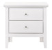 English Dovetailed Drawers Nightstand