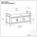 Warm Shaker - Handcrafted Entryway Storage Bench