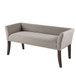 Elegant Design Bench Upholstery, Solid Wood Frame