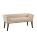 Elegant Design Bench Upholstery, Solid Wood Frame