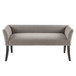 Elegant Design Bench Upholstery, Solid Wood Frame