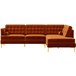 Brooke - Velvet Sectional Sofa