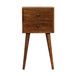 Mini 2 Drawer Nightstand