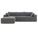 Free Combination Minimalist Style Modular Sectional, Wrinkle Resistant Couch Set L Shaped Compressed Sofa For Living Room