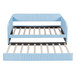 Upholstered Daybed Sofa Bed With Trundle Bed