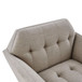 Modern Lounge Chair With Button Tufting
